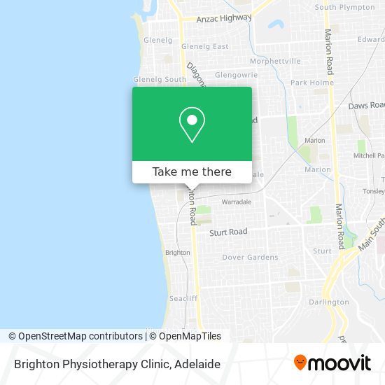 Brighton Physiotherapy Clinic map