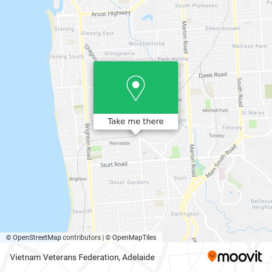 Mapa Vietnam Veterans Federation