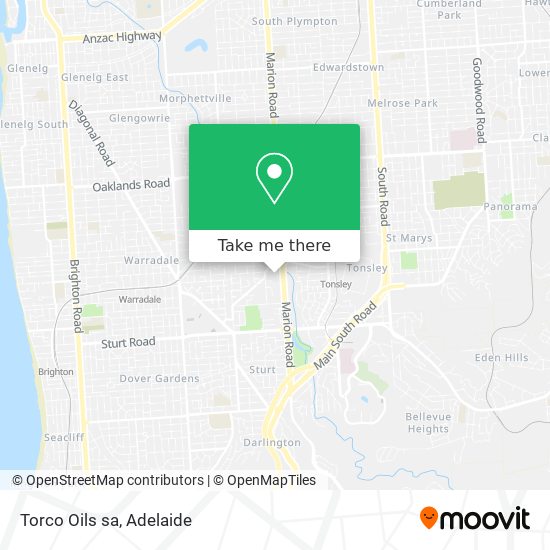 Torco Oils sa map