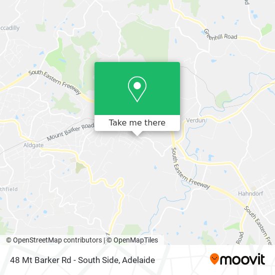 48 Mt Barker Rd - South Side map