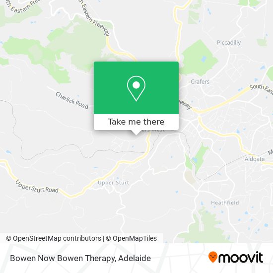 Bowen Now Bowen Therapy map