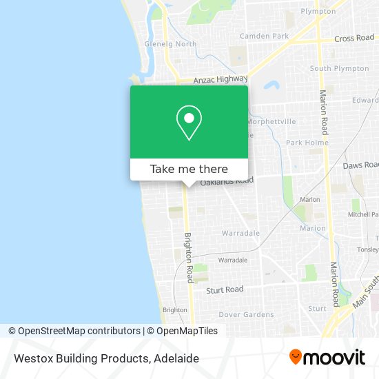 Westox Building Products map