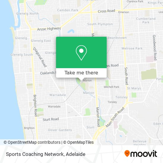 Mapa Sports Coaching Network