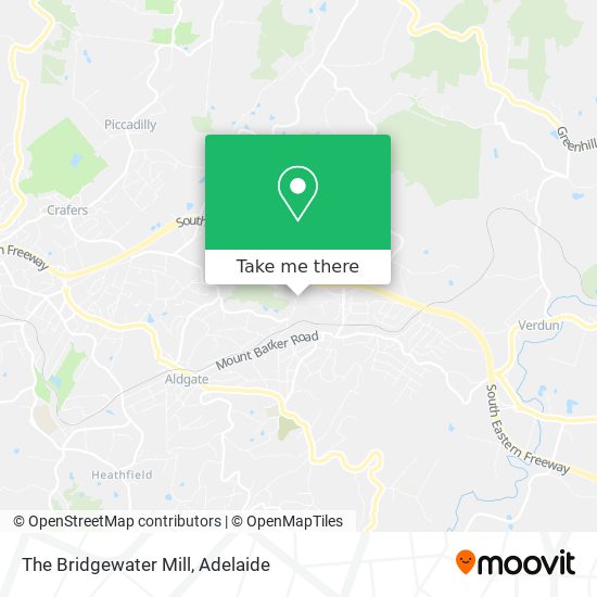 The Bridgewater Mill map