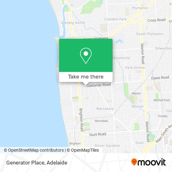 Generator Place map