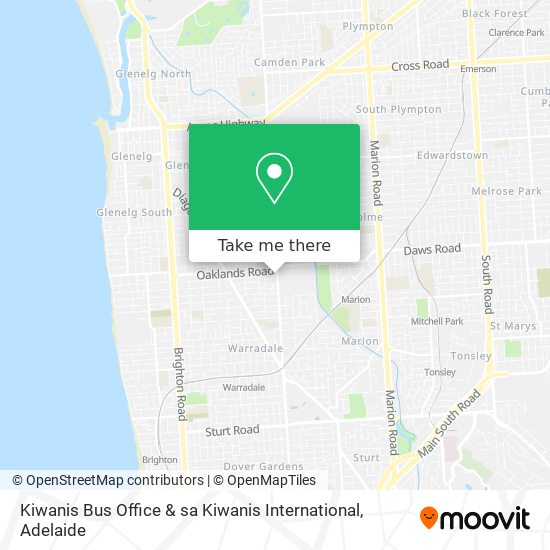 Kiwanis Bus Office & sa Kiwanis International map