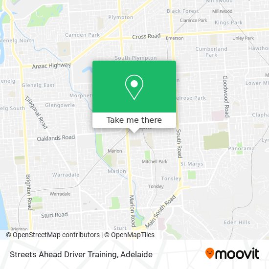 Streets Ahead Driver Training map