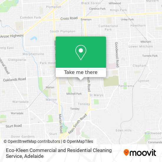 Eco-Kleen Commercial and Residential Cleaning Service map