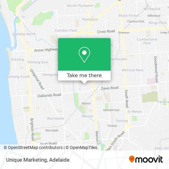 Unique Marketing map