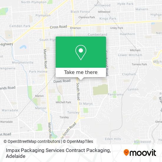 Impax Packaging Services Contract Packaging map