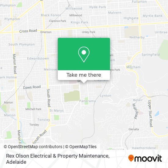 Rex Olson Electrical & Property Maintenance map