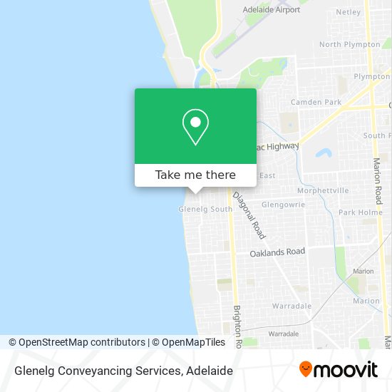 Glenelg Conveyancing Services map