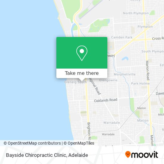 Mapa Bayside Chiropractic Clinic