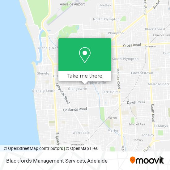 Blackfords Management Services map