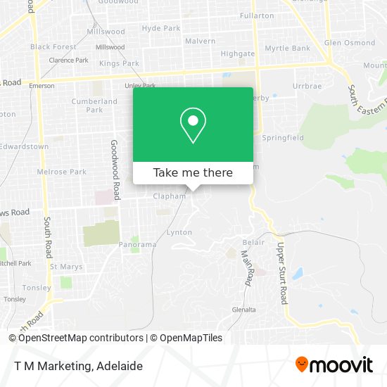 T M Marketing map