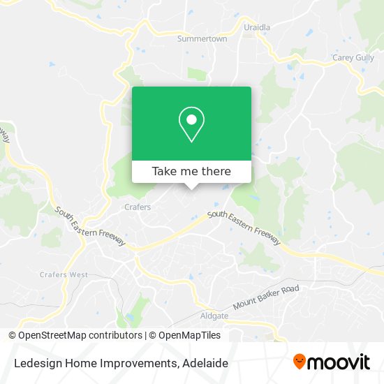 Ledesign Home Improvements map