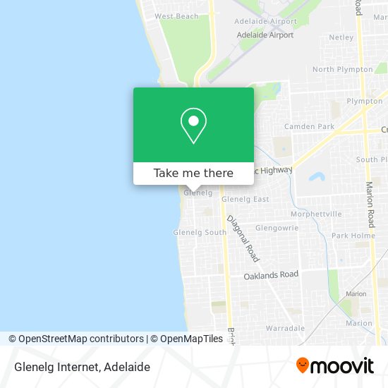 Glenelg Internet map