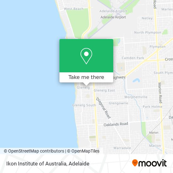 Ikon Institute of Australia map