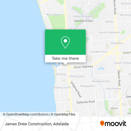 James Drew Construction map