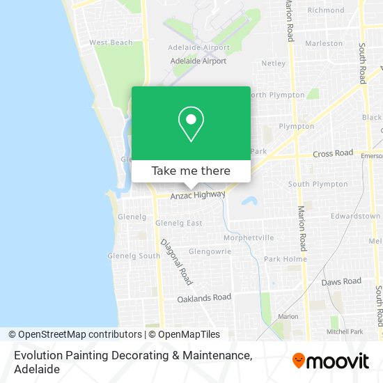 Evolution Painting Decorating & Maintenance map