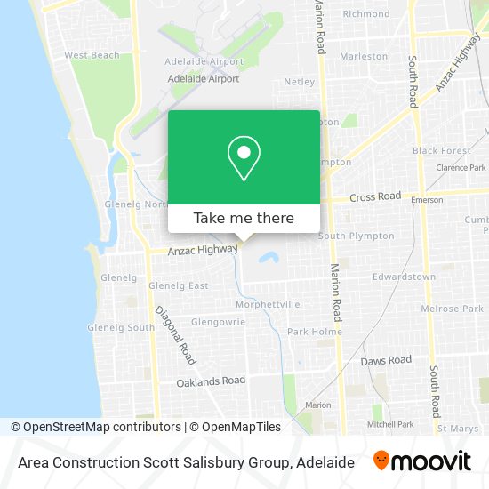 Area Construction Scott Salisbury Group map