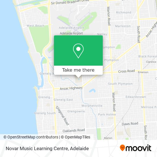 Novar Music Learning Centre map