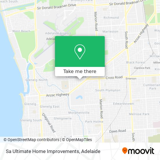 Sa Ultimate Home Improvements map