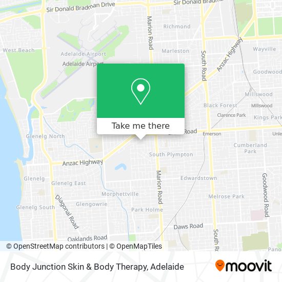 Mapa Body Junction Skin & Body Therapy