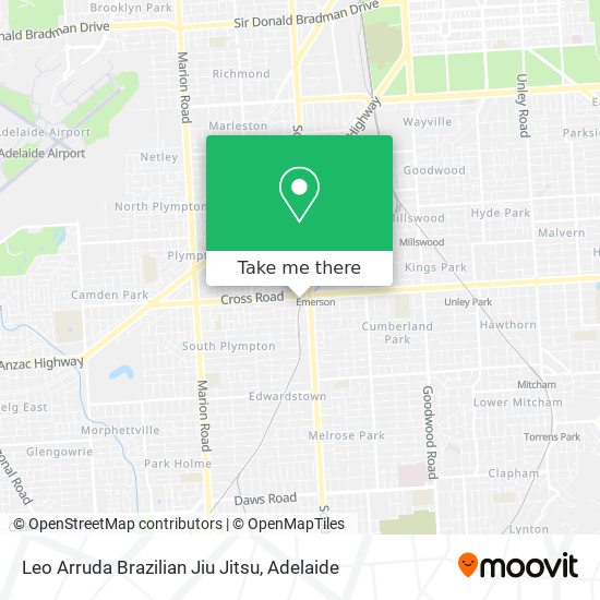 Leo Arruda Brazilian Jiu Jitsu map