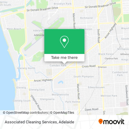 Associated Cleaning Services map
