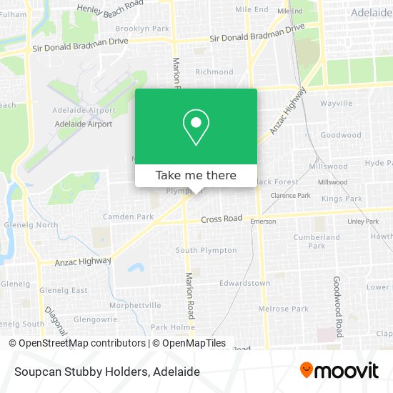 Soupcan Stubby Holders map