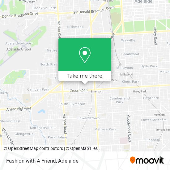 Fashion with A Friend map