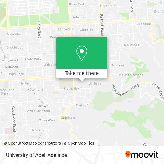 Mapa University of Adel