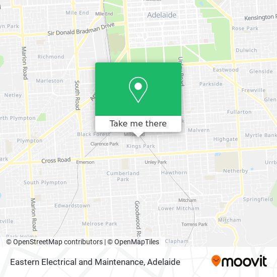 Eastern Electrical and Maintenance map