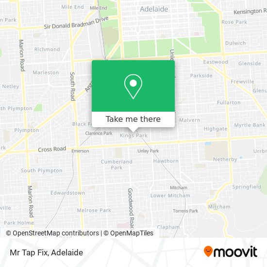 Mr Tap Fix map