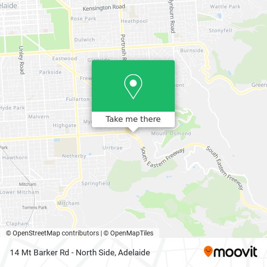 Mapa 14 Mt Barker Rd - North Side