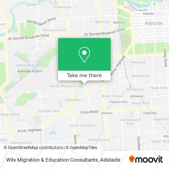 Wils Migration & Education Consultants map