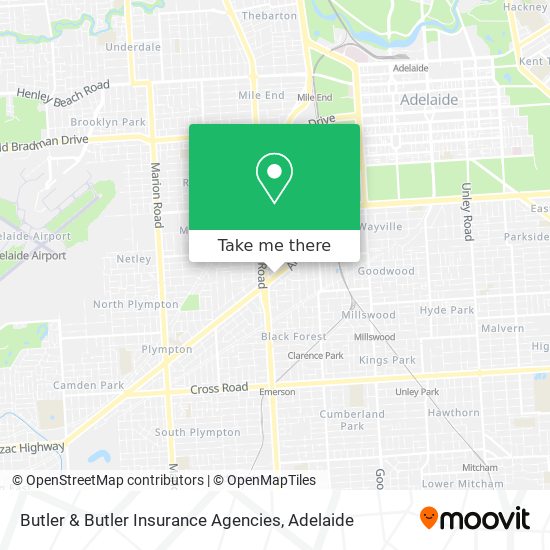 Butler & Butler Insurance Agencies map