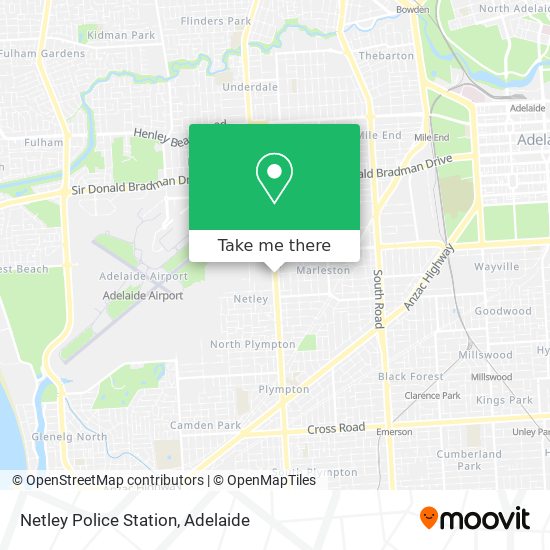 Netley Police Station map