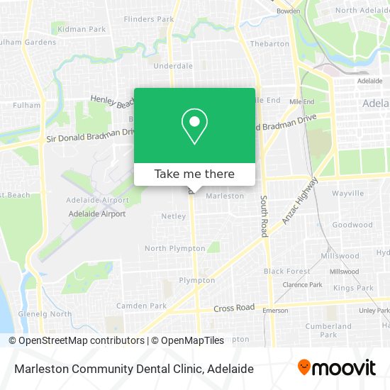 Marleston Community Dental Clinic map