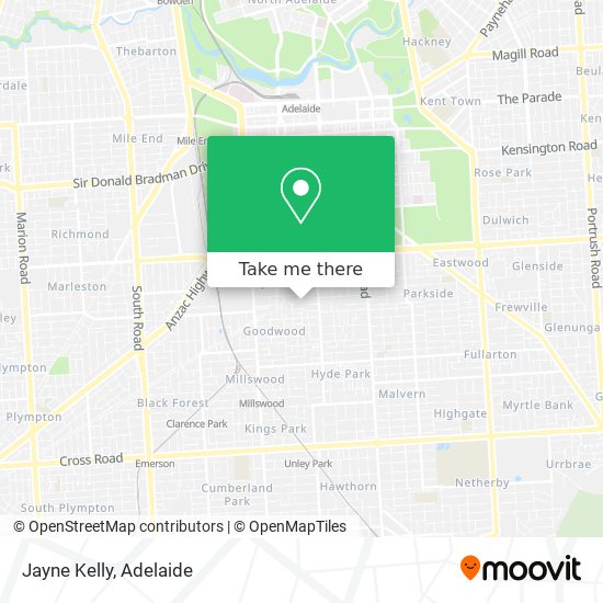 Jayne Kelly map