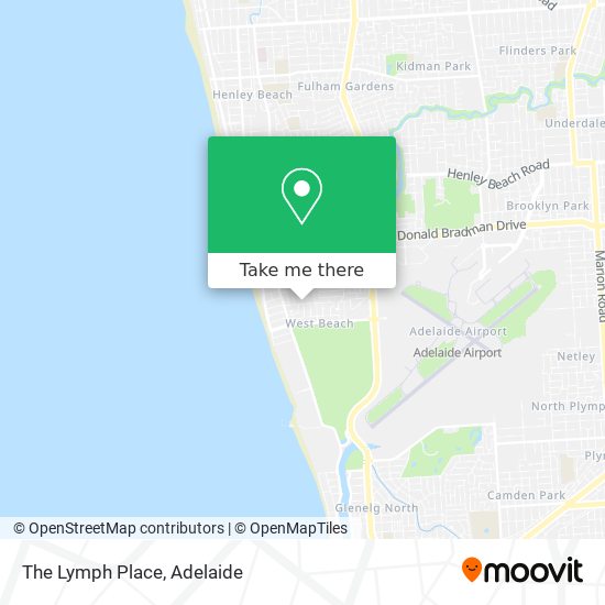 The Lymph Place map