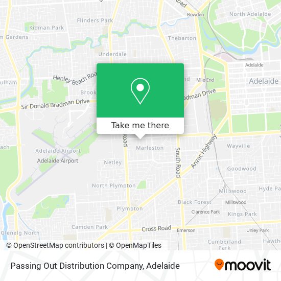 Passing Out Distribution Company map