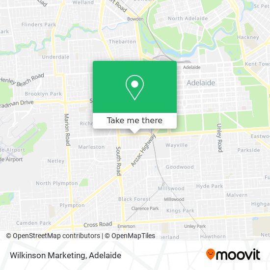 Wilkinson Marketing map