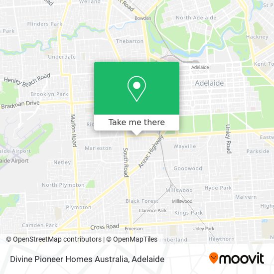 Divine Pioneer Homes Australia map