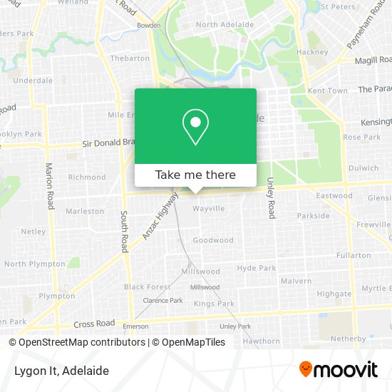 Lygon It map