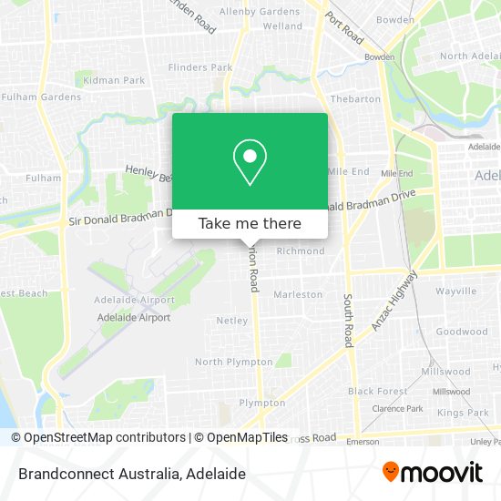 Brandconnect Australia map