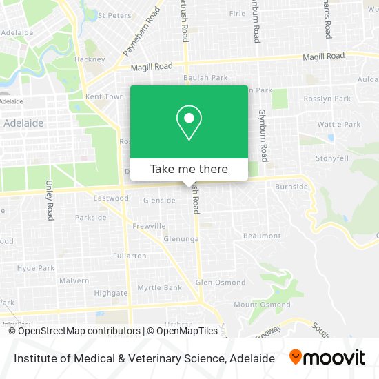 Institute of Medical & Veterinary Science map