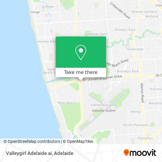 Valleygirl Adelaide ai map