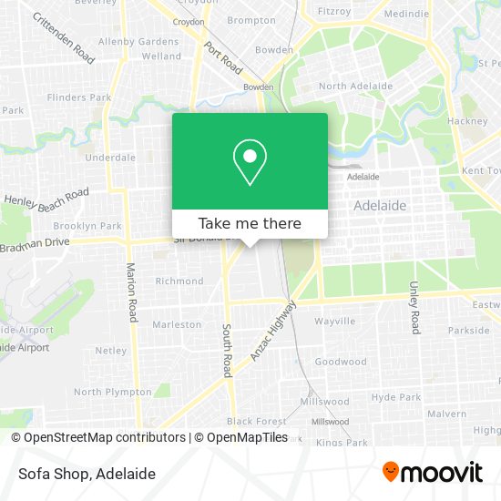 Sofa Shop map